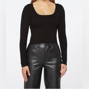 Pique Maxxy Bustier Detail Fitted Sweater XXL